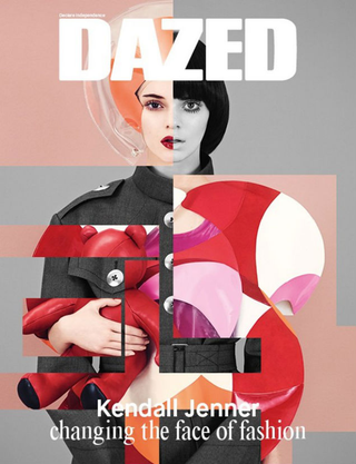 Illustration for article titled Kendall Jenner Channels '60s Space Queens on New Dazed Cover